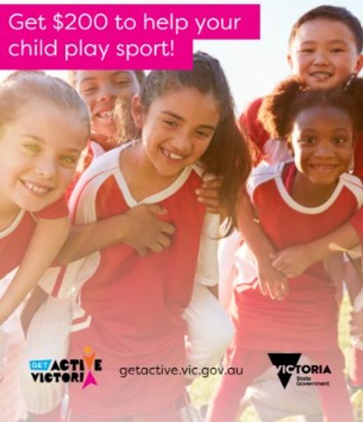 Get Active Kids Voucher Program Banner Photo