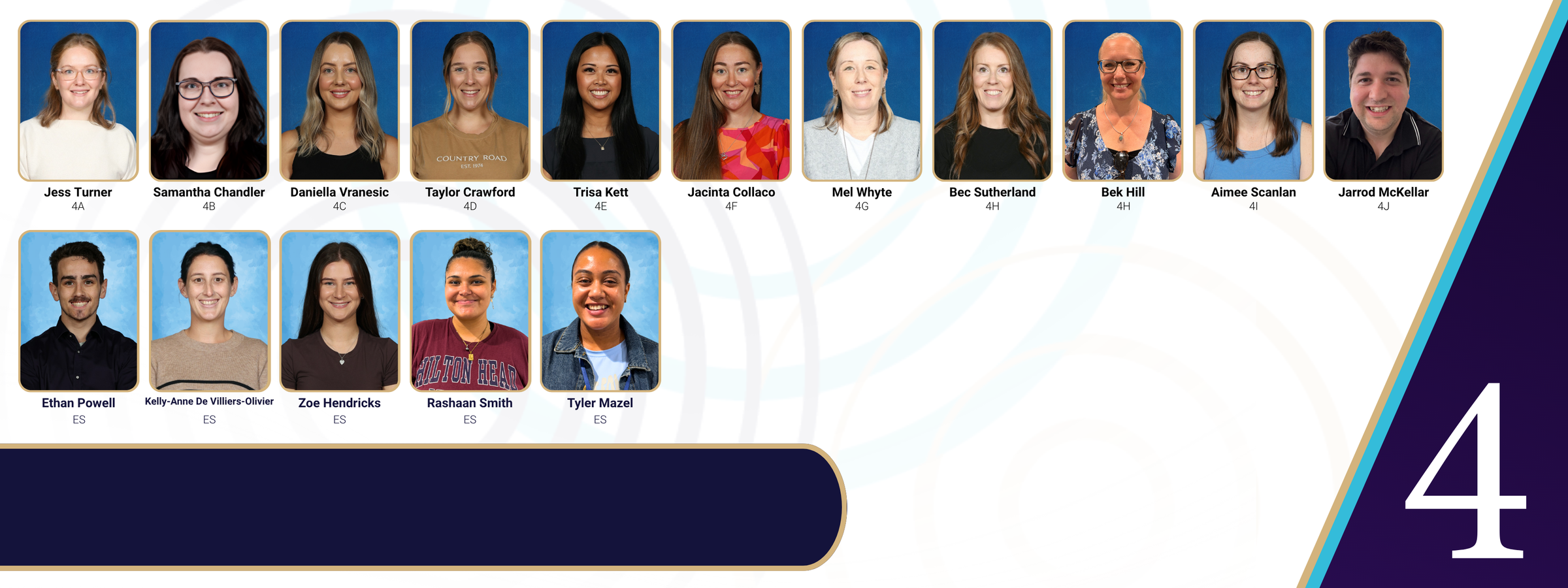 YEAR 4 Banner Photo