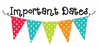 Calendar Dates Banner Photo
