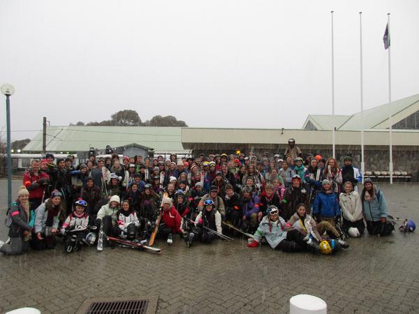 Year 10 Ski Trip Banner Photo