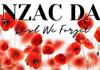 ANZAC Commemorations Banner Photo