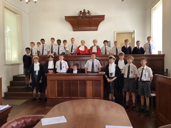 Law Court Visit Banner Photo