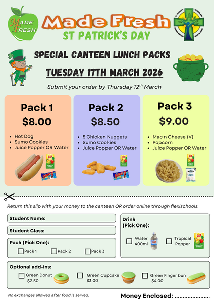 Canteen News Banner Photo