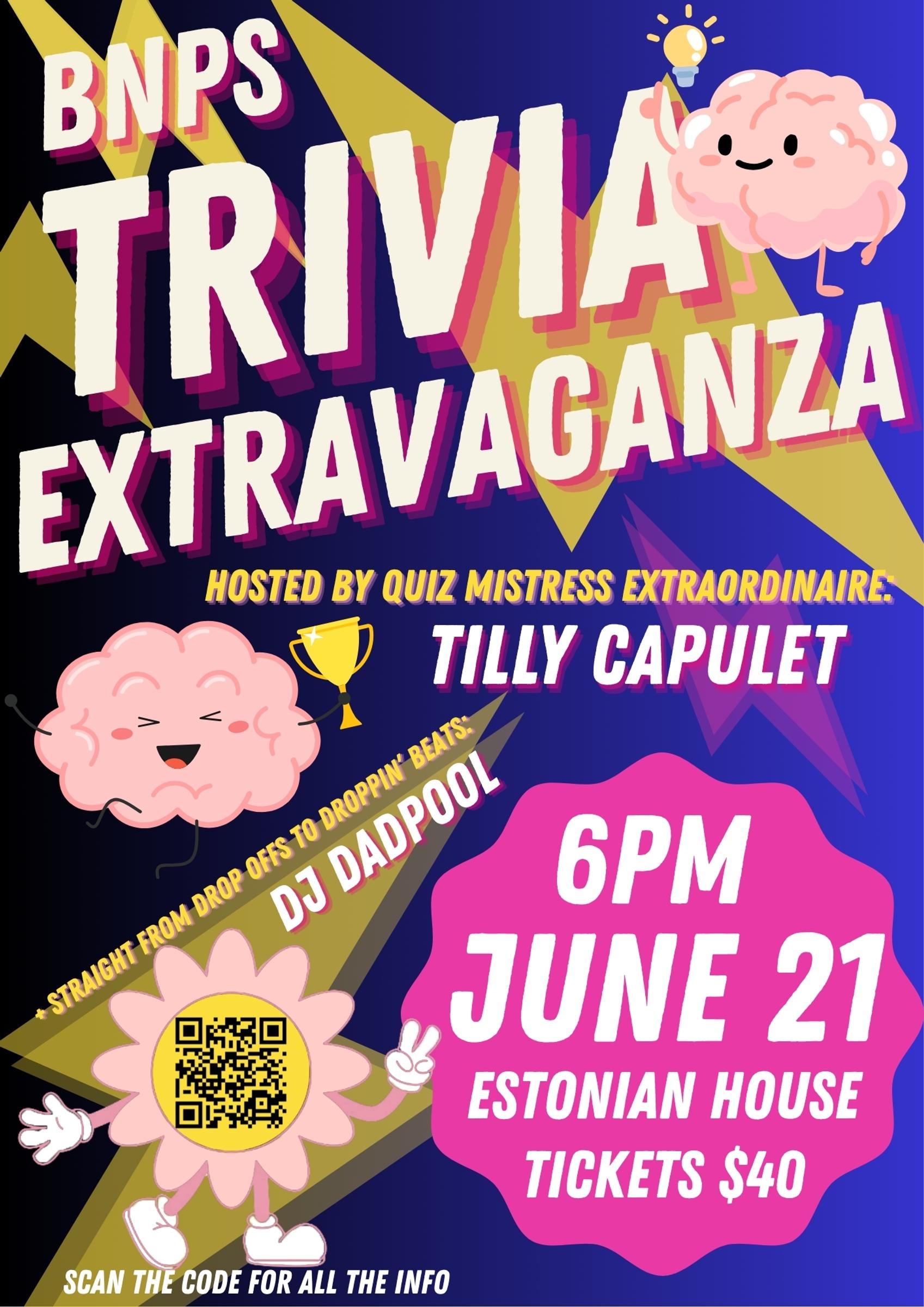 BNPS Trivia Night Banner Photo