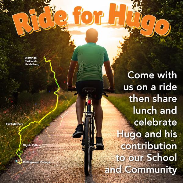 Ride for Hugo Banner Photo