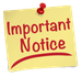 Important Notices Banner Photo