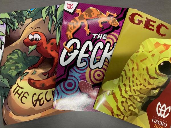 GEC Gecko Yearbook 2025 Banner Photo