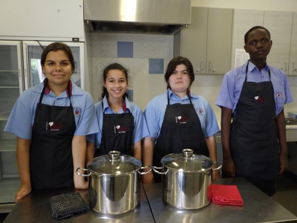 Year 10 Diversity Students Cook for the Community Banner Photo