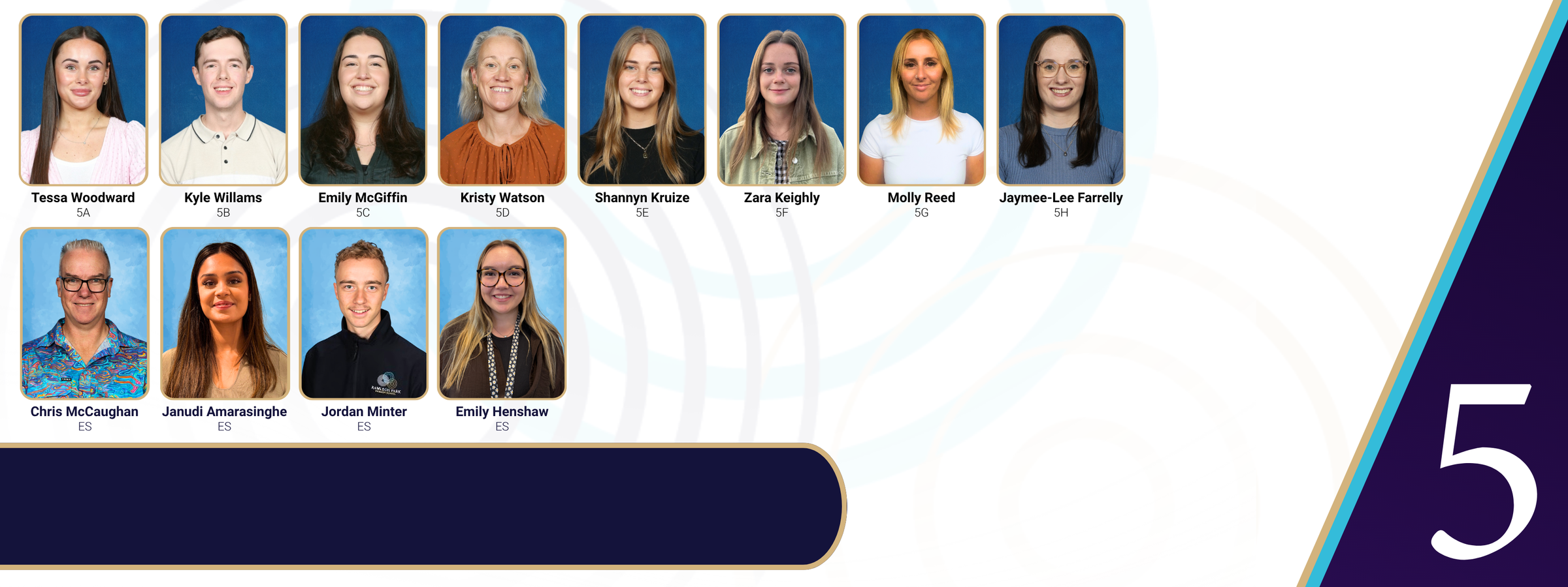 YEAR 5 Banner Photo
