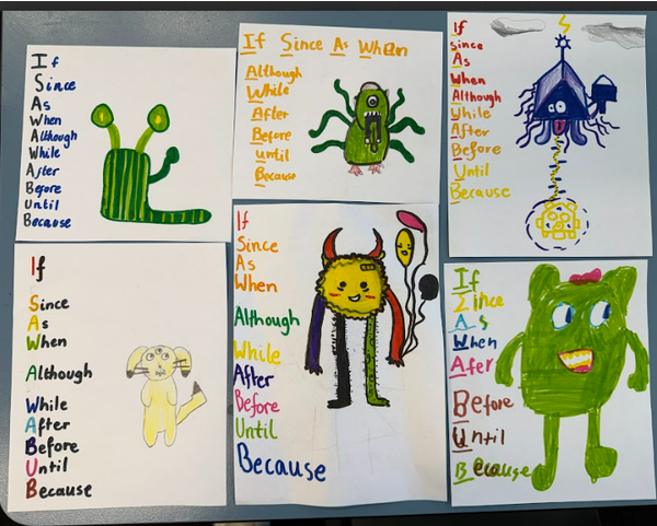 Year 4 Learning Focus - Conjuctions Banner Photo