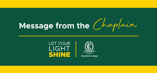 Message from the Chaplain Banner Photo