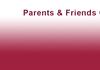 Parents & Friends News Banner Photo