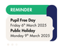 Diary Dates  Banner Photo