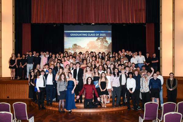 Year 12 Graduation Banner Photo