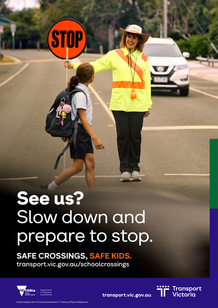 Being safe around school Banner Photo