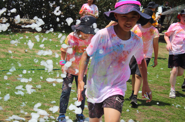 COLOUR FUN RUN Banner Photo