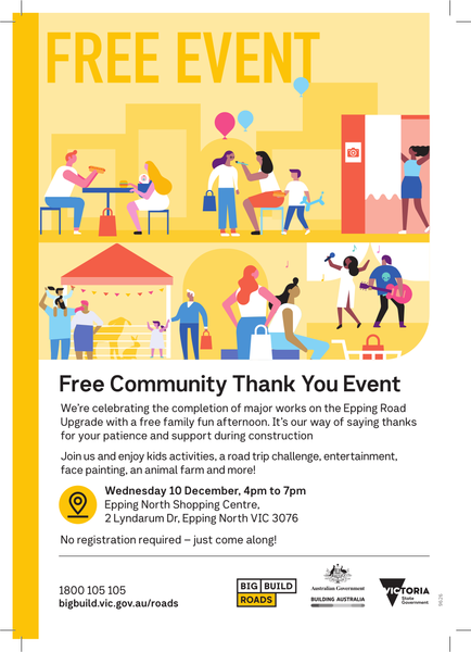 Free Community Event Banner Photo