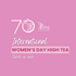 International Women's Day High Tea Banner Photo