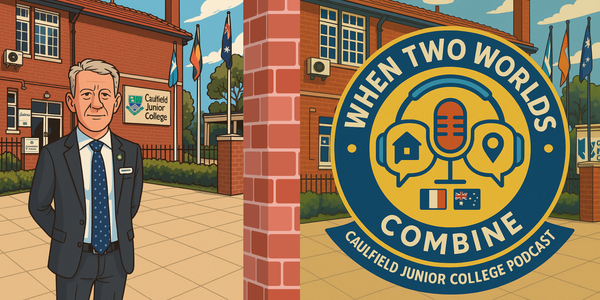 Principals address in a Podcast! Banner Photo