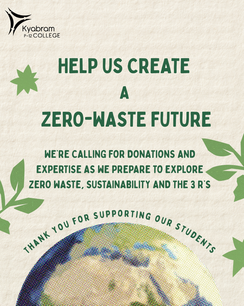 Help us create a Zero-Waste future! Banner Photo