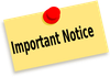 Important Notices Banner Photo