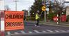 School Crossing Safety Banner Photo