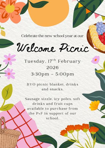 St Joseph's Welcome Picnic Banner Photo