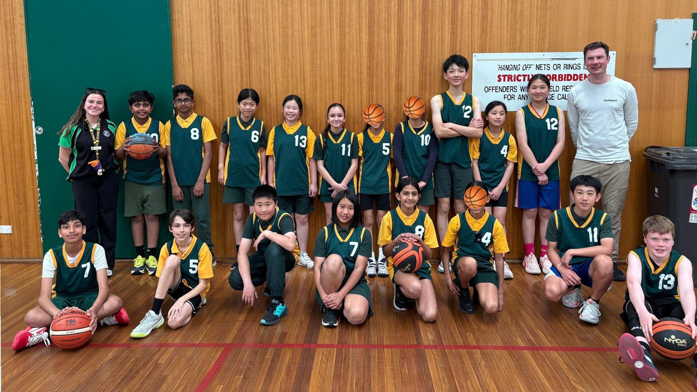 Gardiner District Basketball Banner Photo