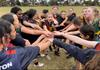 Intermediate Girls AFL team Banner Photo