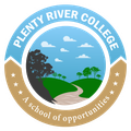 Plenty River College Newsletter  (February)  Logo