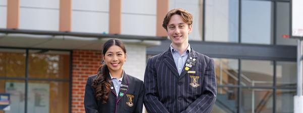 Meet our School Captains Banner Photo