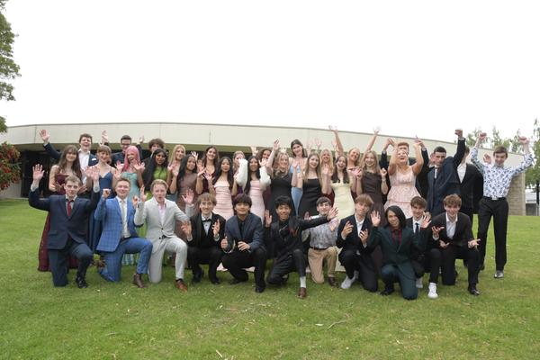 Year 12 Graduation Banner Photo
