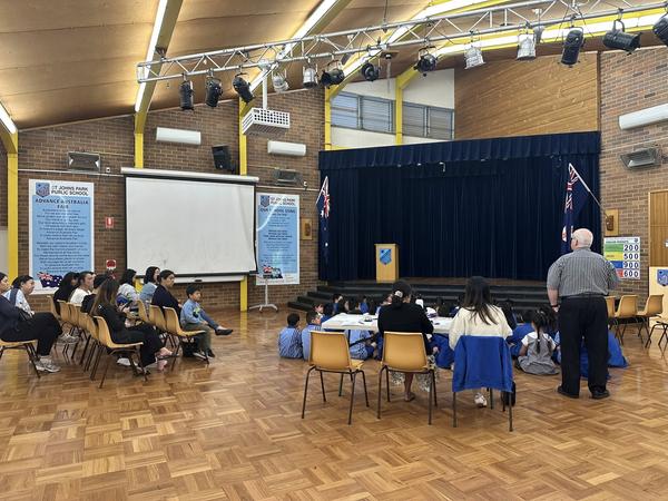 Celebrating Student Success:School Public Speaking Competition Banner Photo