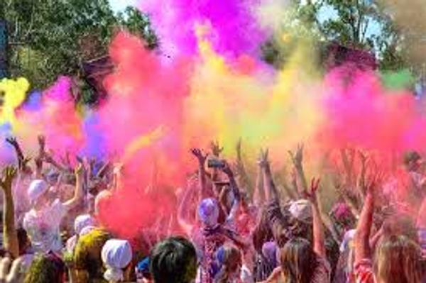 Holi Banner Photo