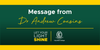 Message from the Principal Banner Photo
