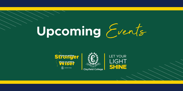 Upcoming Events Banner Photo