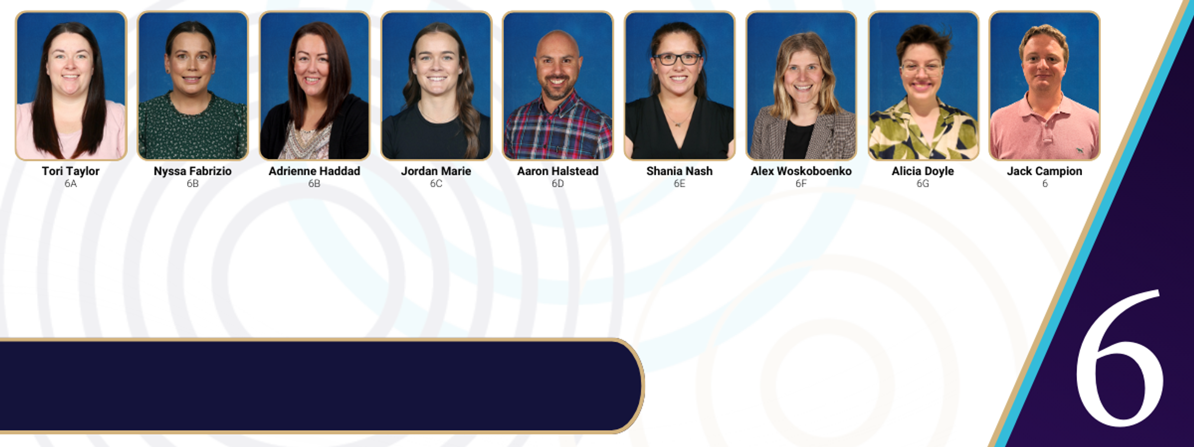 YEAR 6 Banner Photo