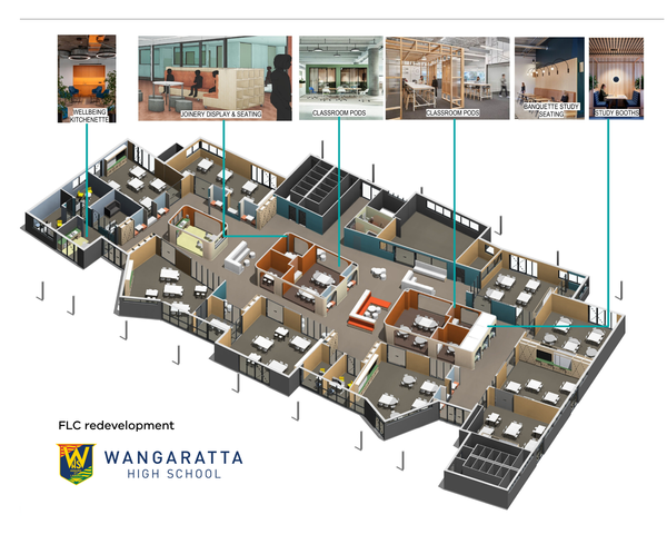 All the best Year 12, forthcoming building works on site  Banner Photo