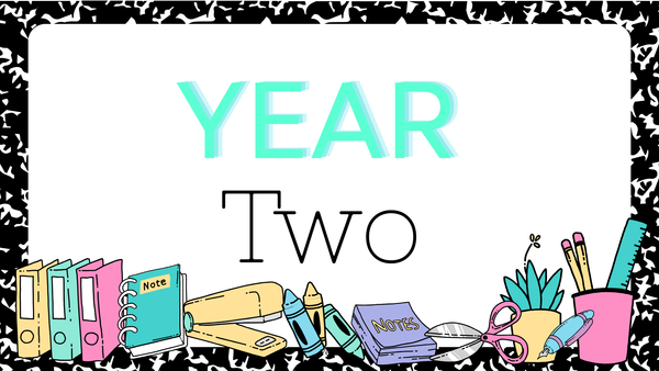 Year Two Banner Photo