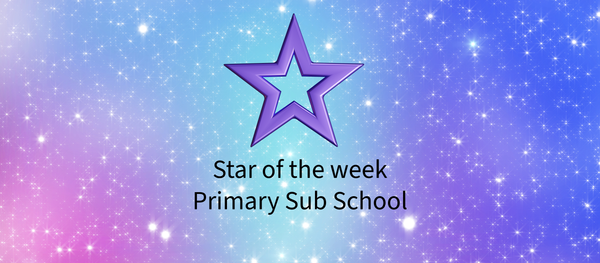 Primary Sub School Stars of the Week Banner Photo