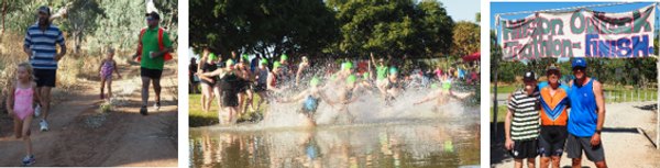 Hillston Outback Triathlon Banner Photo