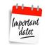Important Dates and Events Banner Photo