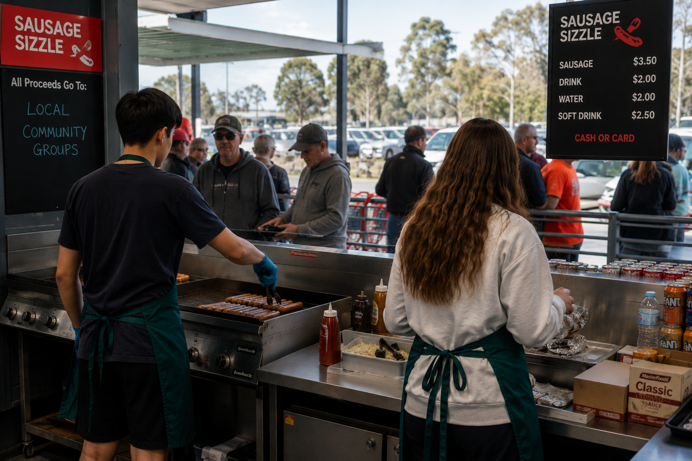 Bunnings Fundraiser & Biggest Morning Tea Banner Photo