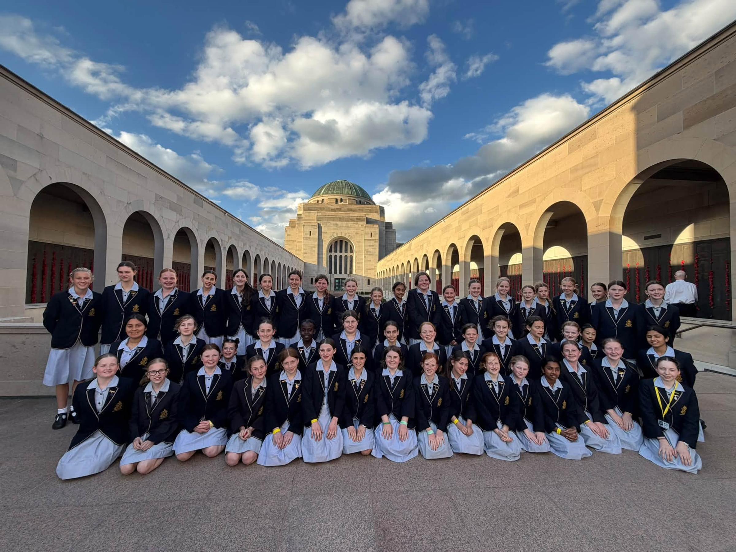 Year 6 Canberra Trip Banner Photo