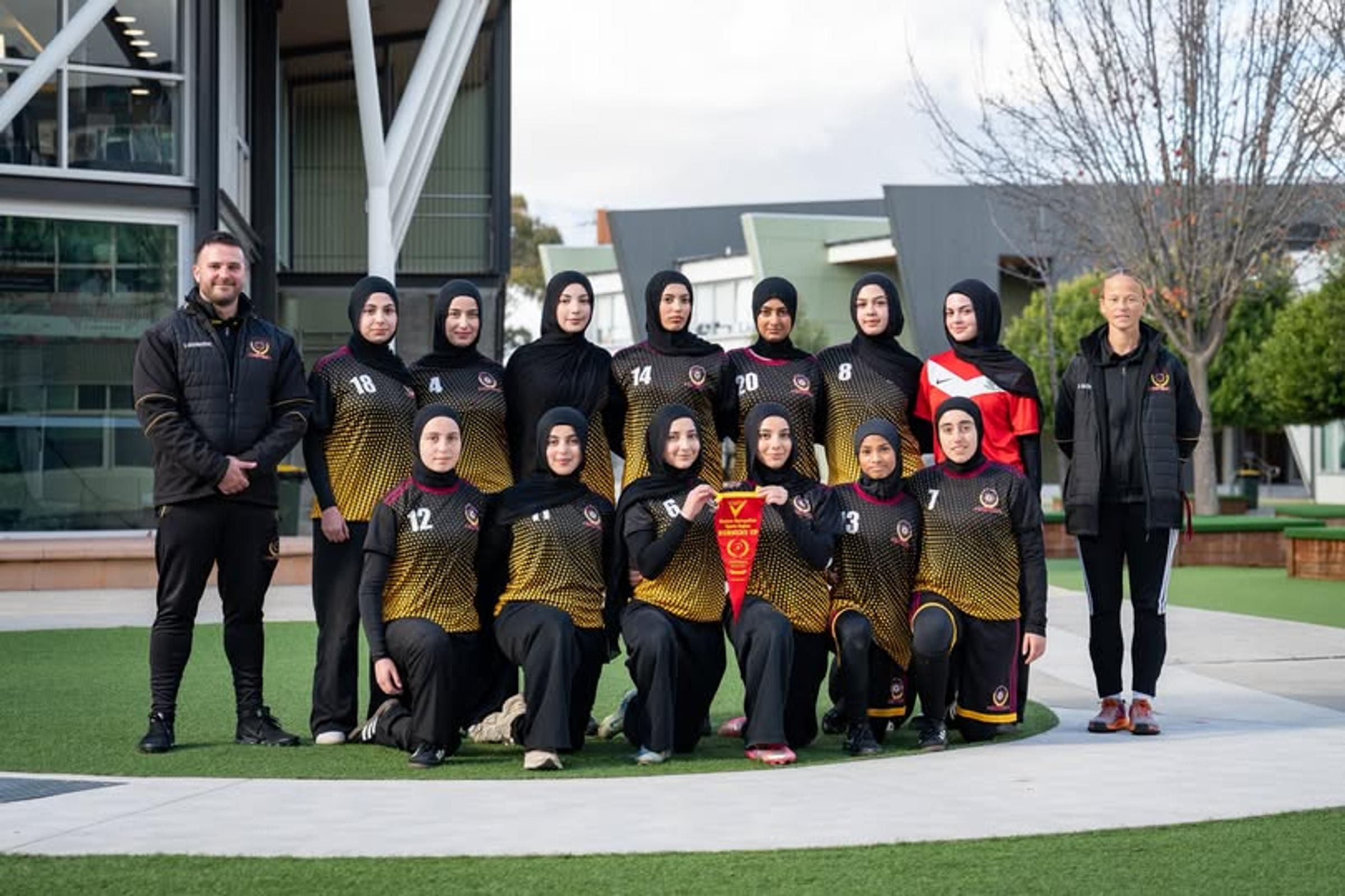 Secondary: ISS Senior Girls Soccer Banner Photo