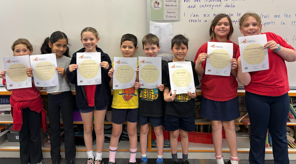 Celebrating Success: Maths Competition Banner Photo