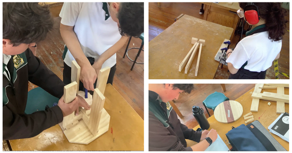 Year 10 Design and Technology- Timber Banner Photo