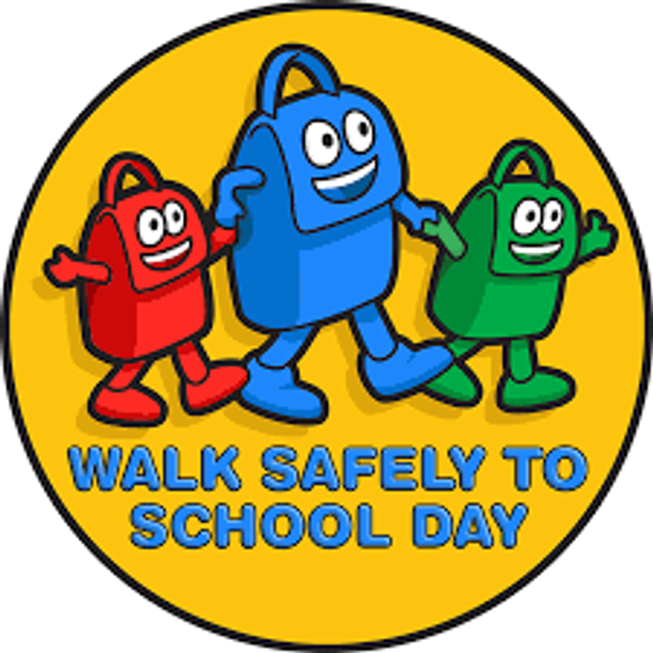 Walk Safely to School Day  Banner Photo