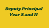 Deputy Principal Year 8 and 11 Banner Photo