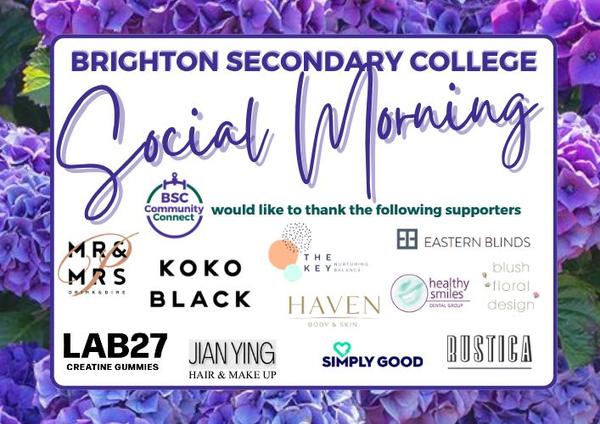 BSCCC Social Morning! Banner Photo